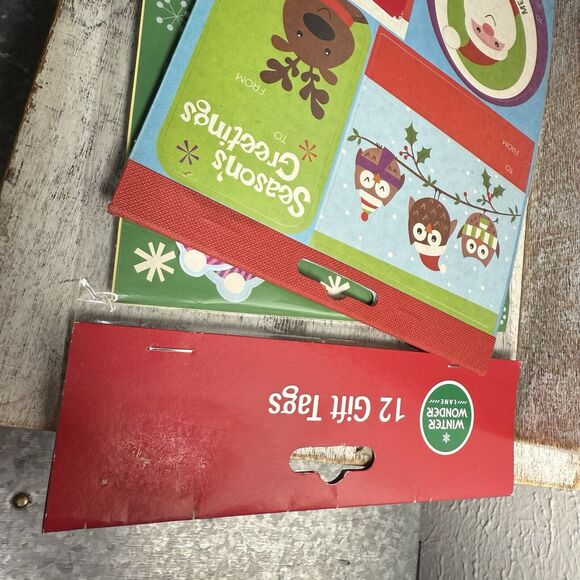 2 x Winter Wonder Lane Christmas Jumbo Gift Tags 36 Counts, 12 Gift Tags New - Picture 6 of 16